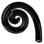 Black 5-pack Kurly Spiral Foil 14" in