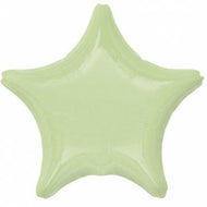 Metallic Mint Green Star Shaped Foil Balloon 9" (5 Units per package)