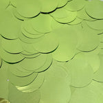 Light Green Confetti Foil 1" in