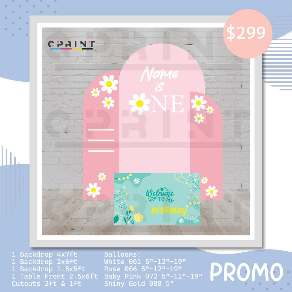 Daisy flower's theme Bundle Design