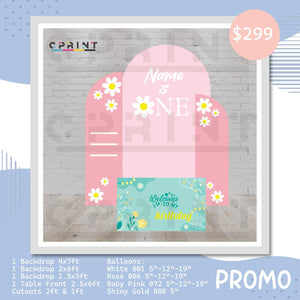 Daisy flower's theme Bundle Design