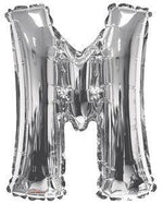 Letter M Silver- 14" in