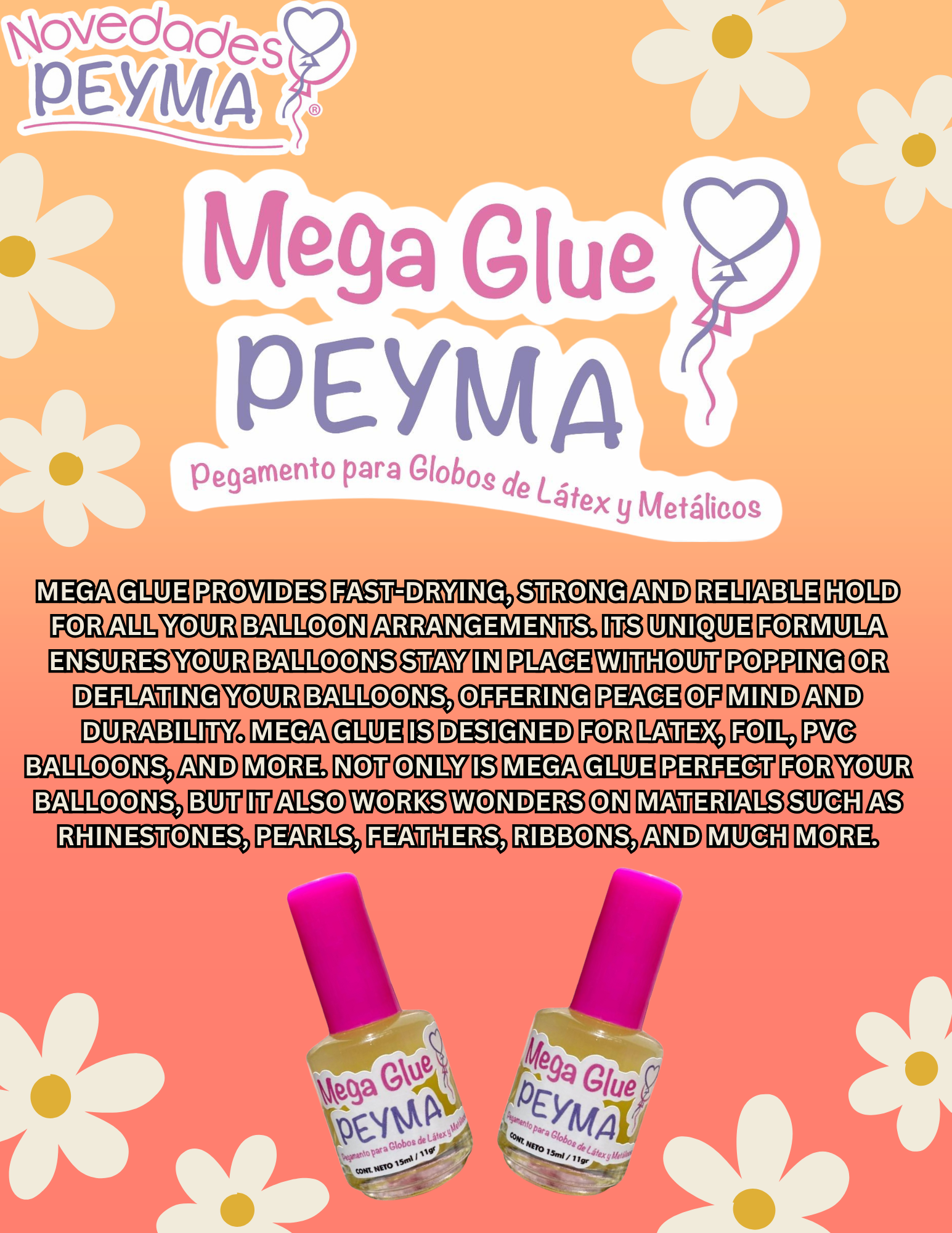 Mega Glue Novedades Peymab