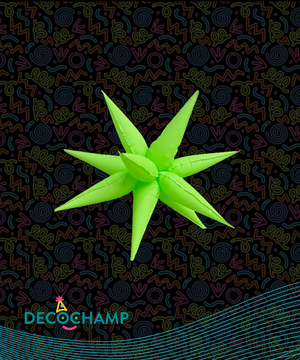 Neon Green Starburst 26" ((Single Pack))