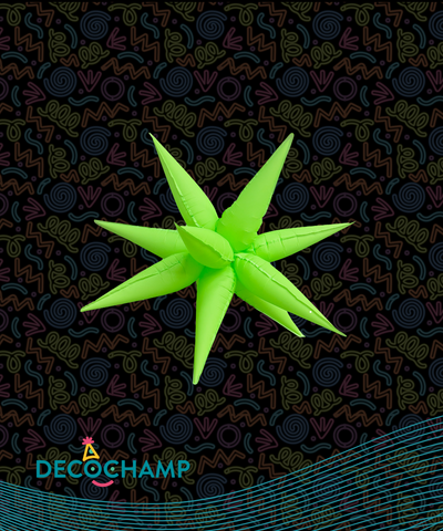 Neon Green Starburst 26