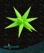 Neon Green Starburst 40" (Single Pack)