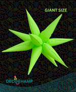 GIANT Neon Green Starburst 60" (Single Pack)