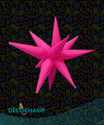 Neon Pink Starburst 40" (Single Pack)
