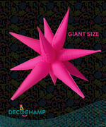 GIANT Neon Pink Starburst 60" (Single Pack)