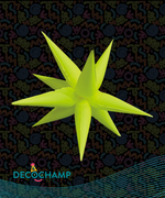 Neon Yellow Starburst 40" (Single Pack)