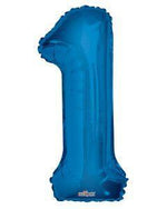 Number 1 Blue - 34" in