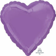 2 Satin Luxe Heart Anagram 18" (Choose Your Color)