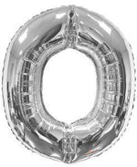 Letter O Silver- 34" in