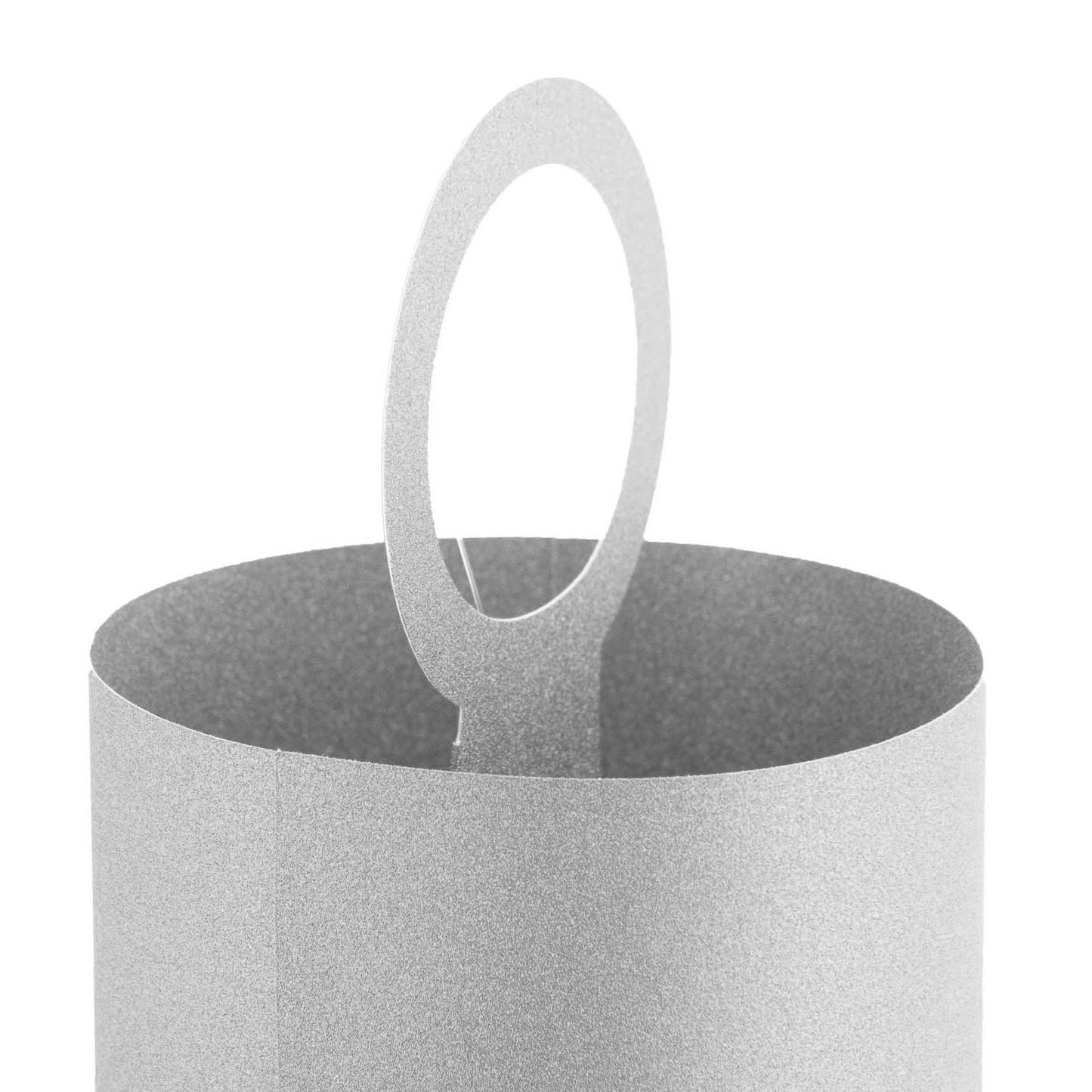 Silver Glitter Cardstock Ornament Kit