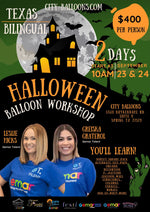 Halloween Balloon Work Shop 2-day Experience Sep 23-24
