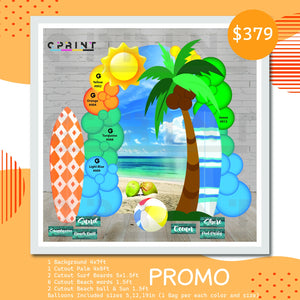 Beach Party Themed Bundle Design