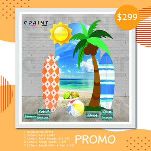 Beach Party Themed Bundle Design