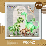 Dinosaurs Themed Party Bundle Design