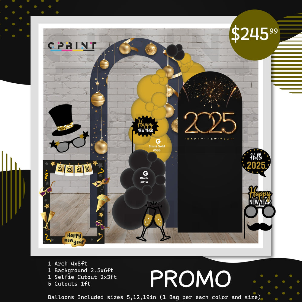 Happy New Year Party Bundle Design