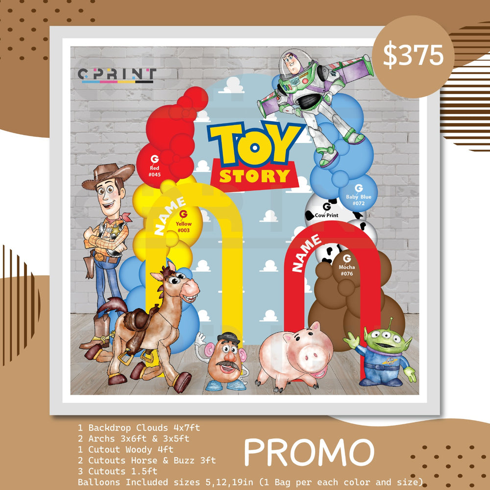 Toy Story Themed Party Bundle Design