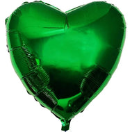 2 Heart Shaped Foil Balloon 18" in (Choose your color)