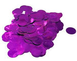 Purple Confetti Foil 1" in