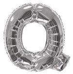 Letter Q Silver- 14" in