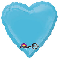 2 Satin Luxe Heart Anagram 18" (Choose Your Color)