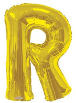 Letter R Gold- 34" in