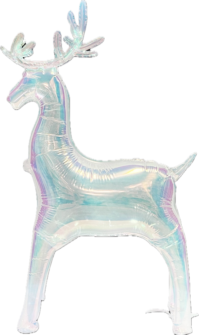 Reindeer 3D Iridescent 32"