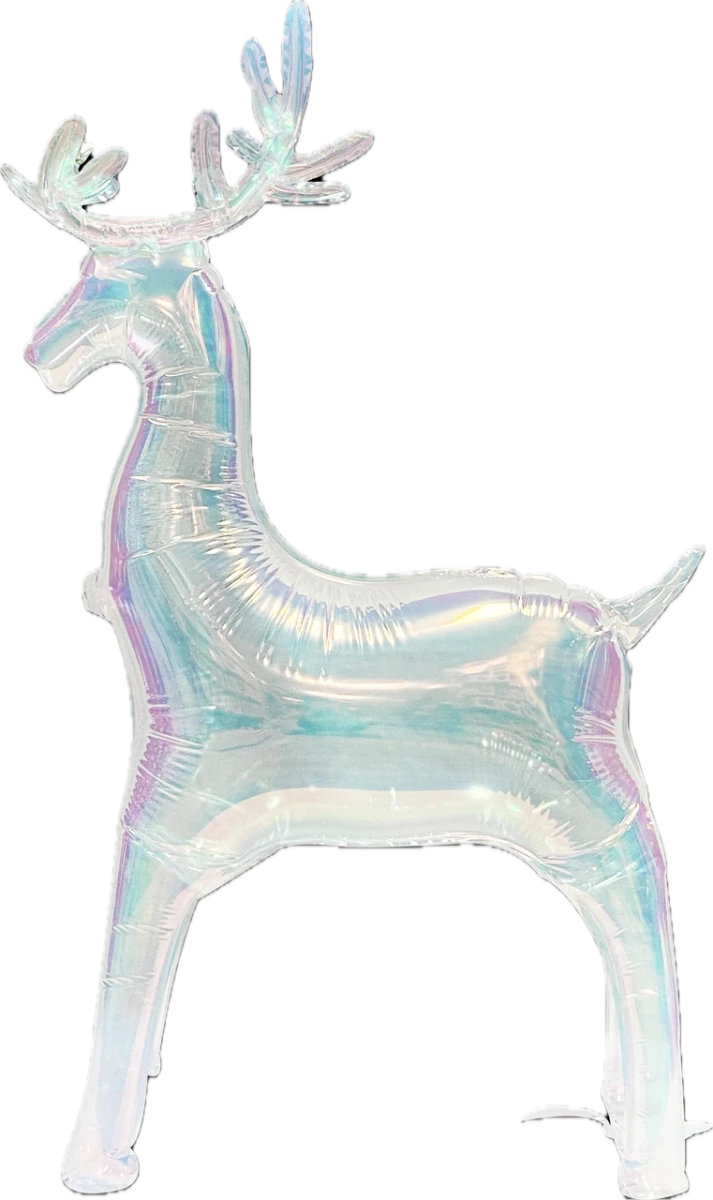 Reindeer 3D Iridescent 32"