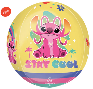 16" Orbz Lilo and Stitch Foil Balloon