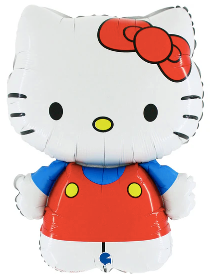 32" Hello Kitty Red Foil Balloon