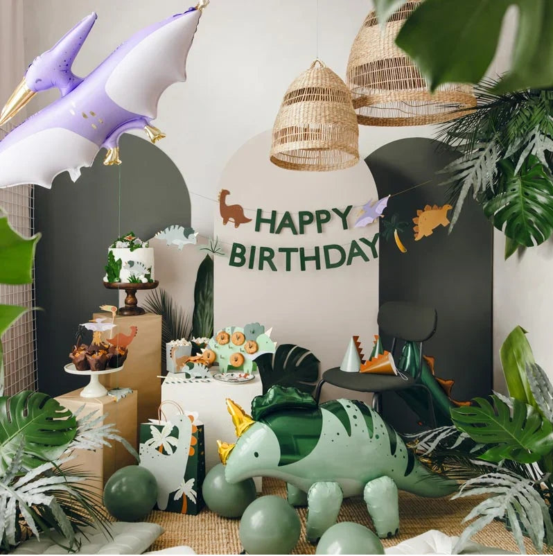 CUP CAKE TOPPER DINOSAUR MIX (4/7CM - 1PKT/6PC)
