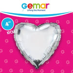 Silver Heart Gemar Single Pack 4"