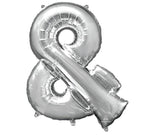 Symbol in Silver 34" (&)