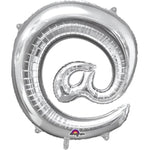 Symbol in Silver 34" (@)