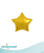 DecoStar Shape 18" Gold (Single Pack)