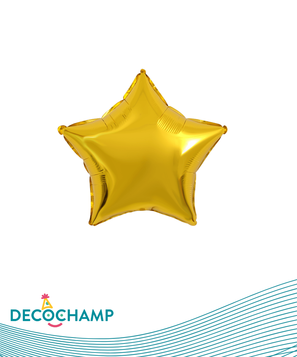 DecoStar Shape 24" Gold (Single Pack)