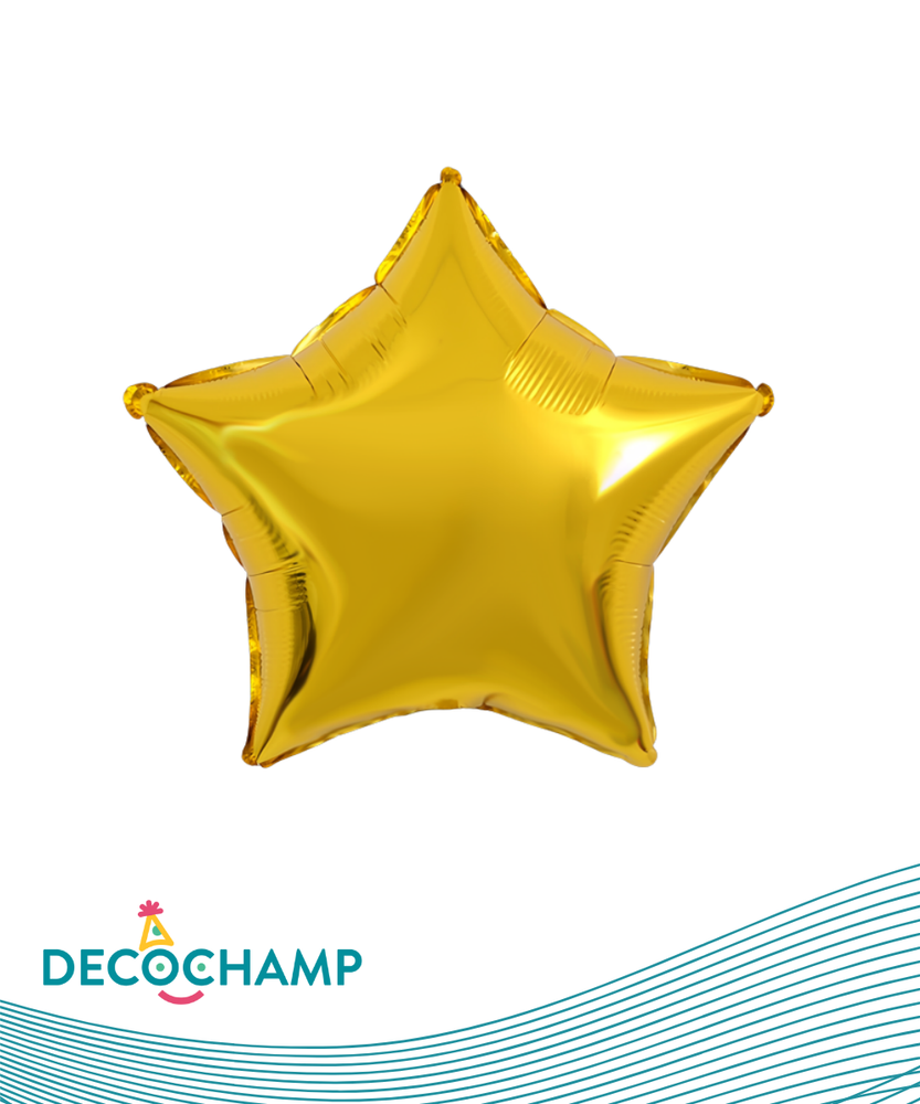 DecoStar Shape 36" Gold (Single Pack)