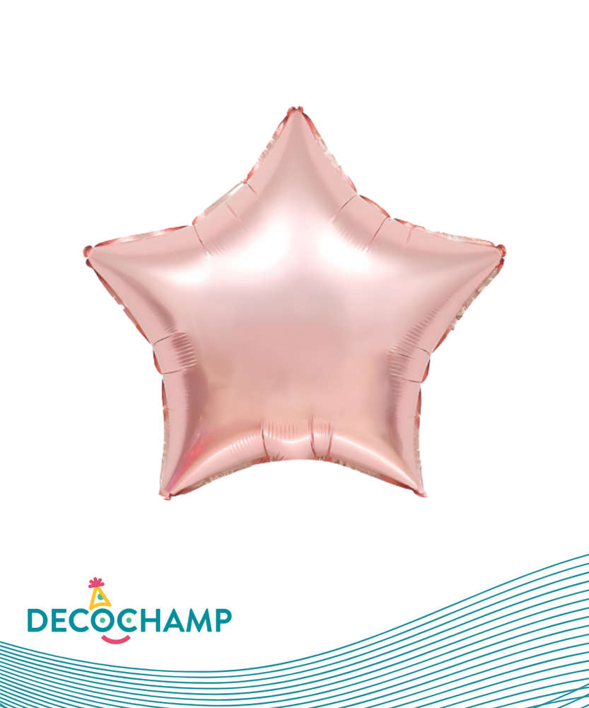 DecoStar Shape 36" Rose Gold (Single Pack)