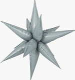 Grey Starburst 3D Deco champ 26"