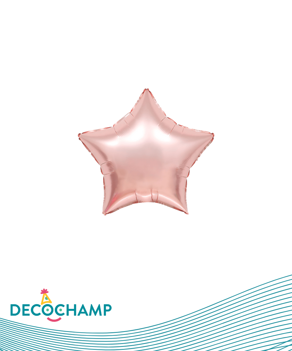DecoStar Shape 18" Rose Gold (Single Pack)