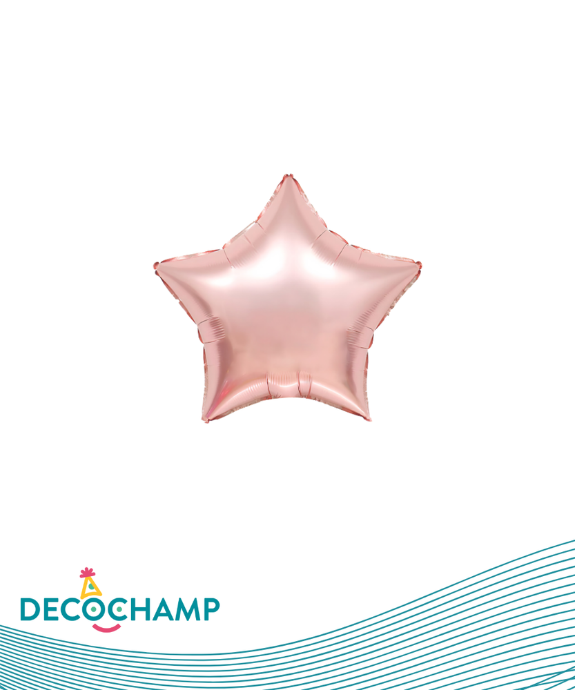 DecoStar Shape 18" Rose Gold (Single Pack)
