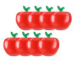 Apple Shape - Inflatable 10 in. (single)
