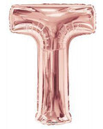 Letter T Rose Gold- 34" in
