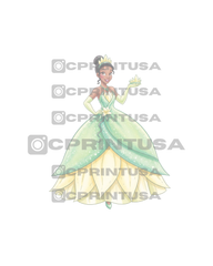 PRINCESS AND THE FROG - TIANA #2 CUT OUT