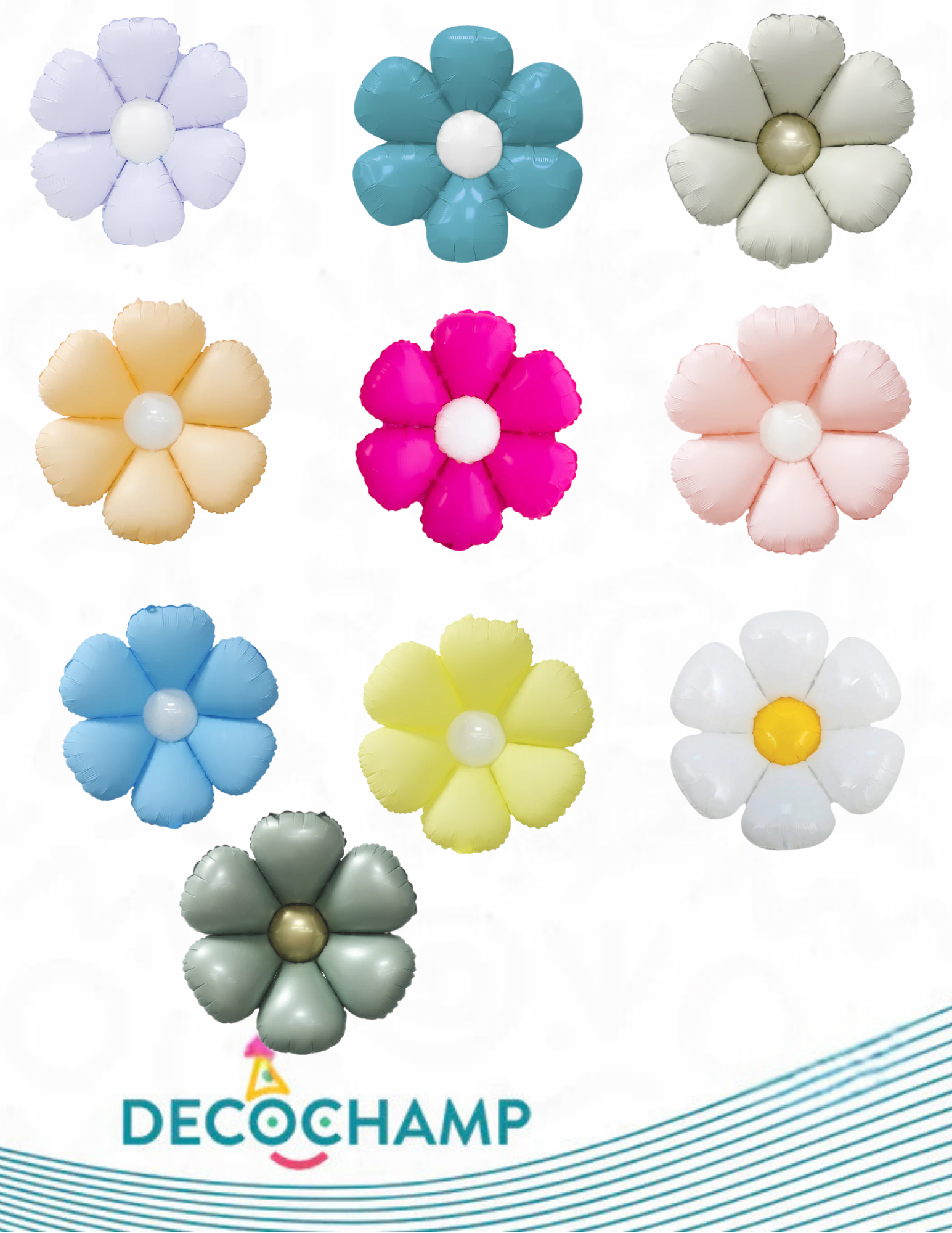 DecoFlower 16" (4 pcs per package) l (choose your color)