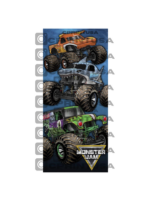 MONSTER JAM BACKDROP