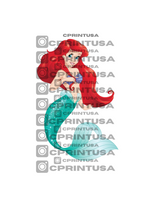 THE LITTLE MERMAID CUT OUT